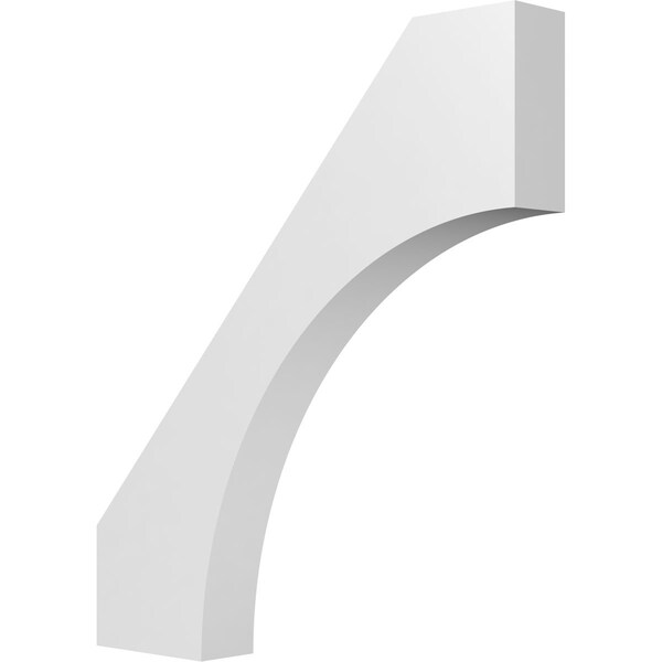 Ekena Millwork 4-in. W x 28-in. D x 32-in. H Westlake Architectural Grade PVC Knee Brace BRCP04X28X32WTL - main